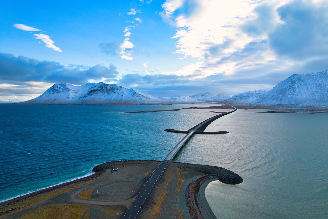 Kolgrafarfjörður 科爾格拉法峽灣大橋 照片 1