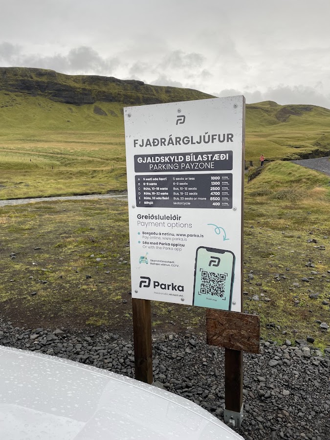 Fjaðrárgljúfur 停車場 照片 1