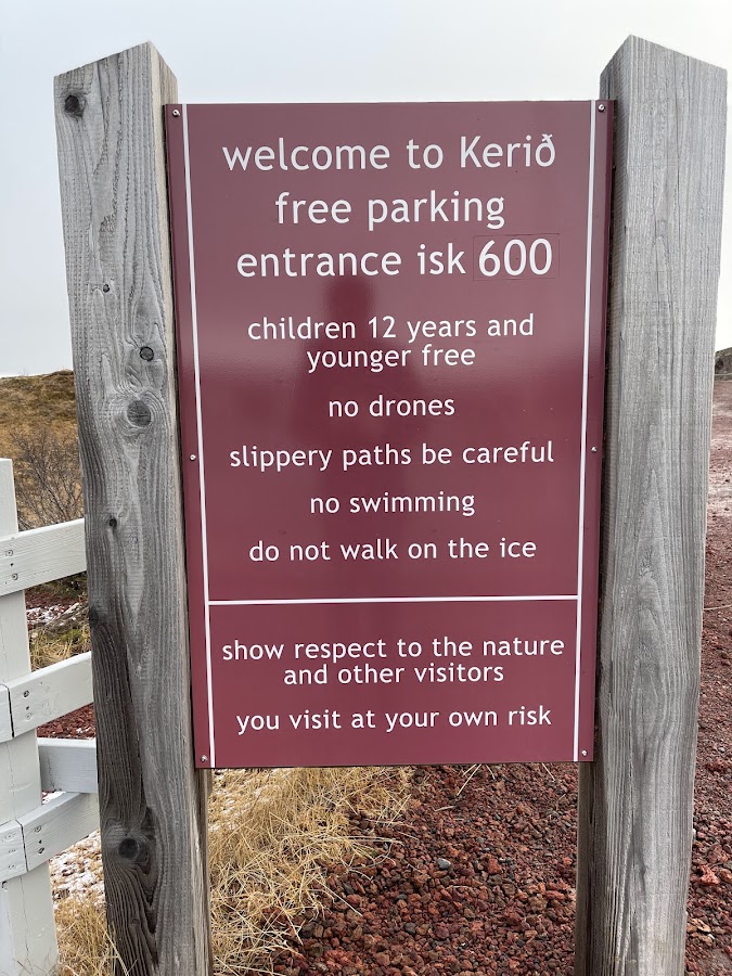 Kerið 停車場 照片 3